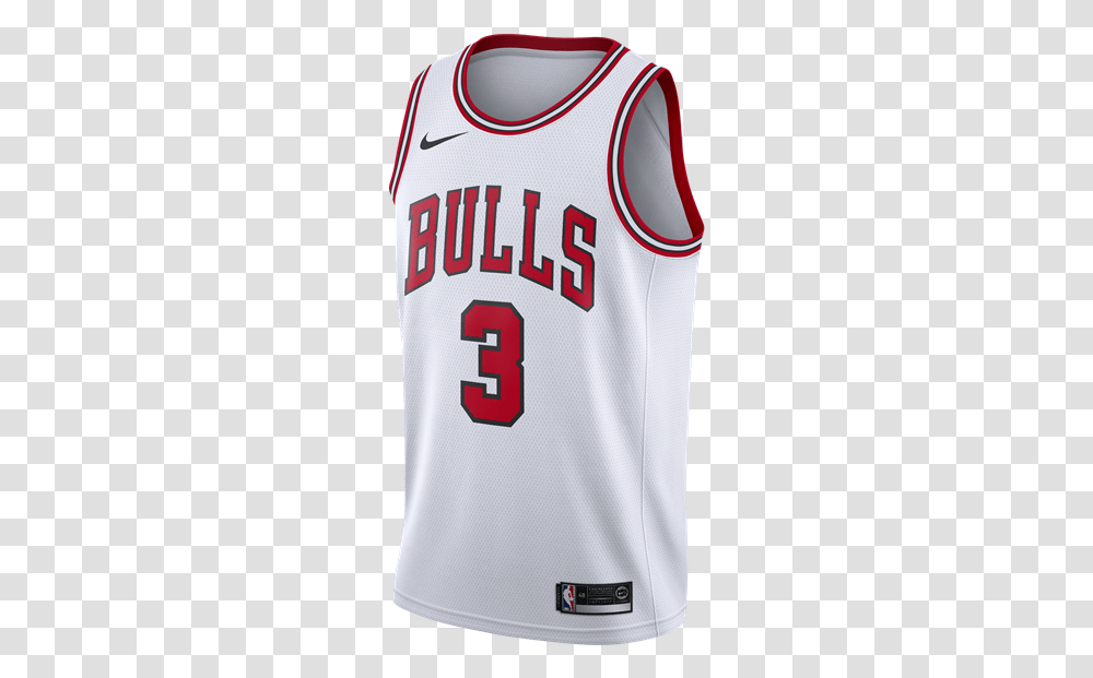 Nba X Nike Dwyane Wade Chicago Bulls Nike Association Chicago Bulls, Apparel, Shirt Transparent Png
