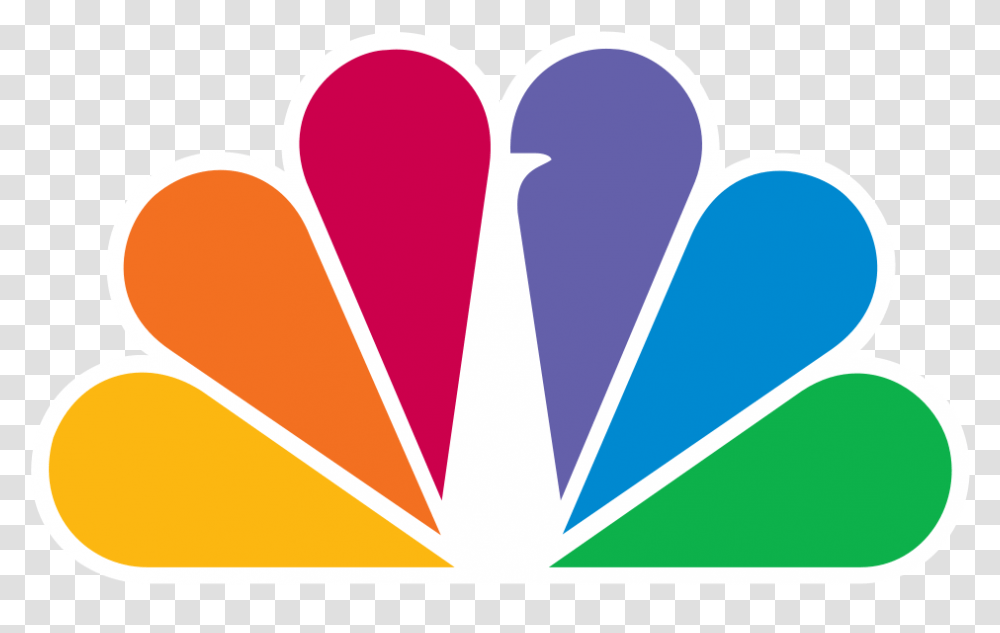 Nbc Logo Nbc Logo, Label, Text, Heart, Light Transparent Png