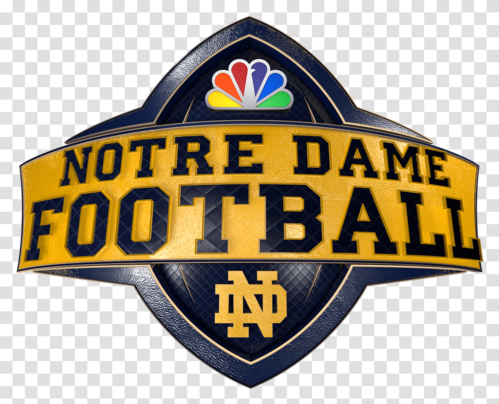 Nbc Notre Dame, Logo, Emblem, Badge Transparent Png