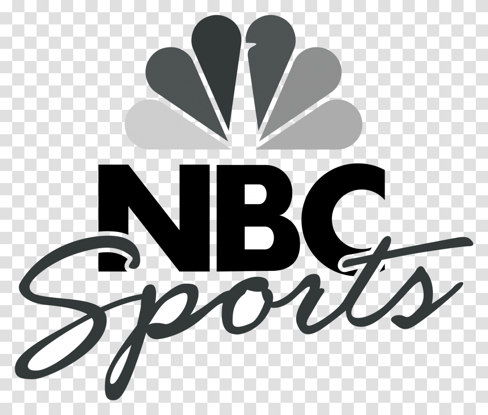 Nbc Sports Logo, Stencil, Handwriting Transparent Png