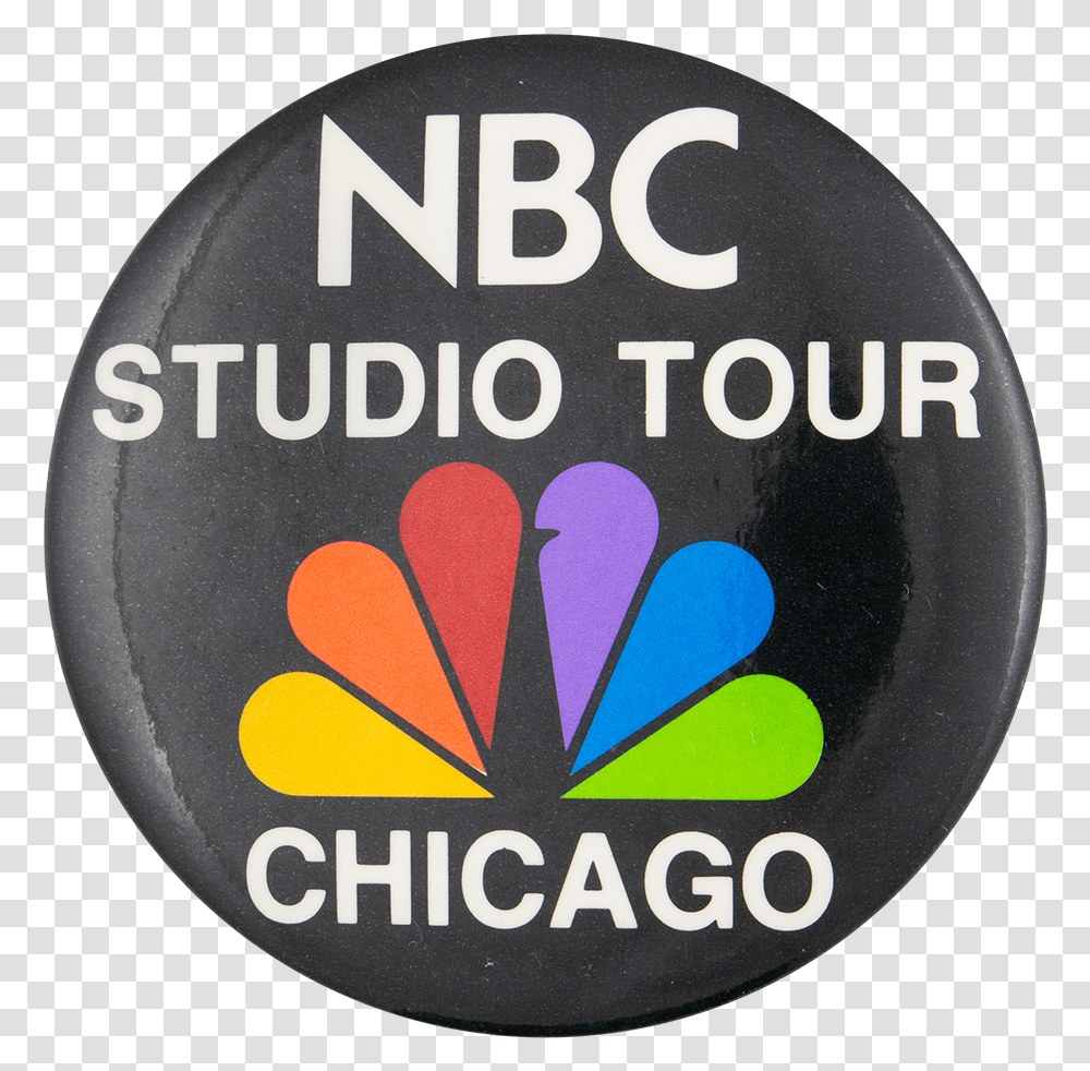 Nbc Studio Tour Chicago Chicago Button Museum Badge, Logo, Trademark, Emblem Transparent Png
