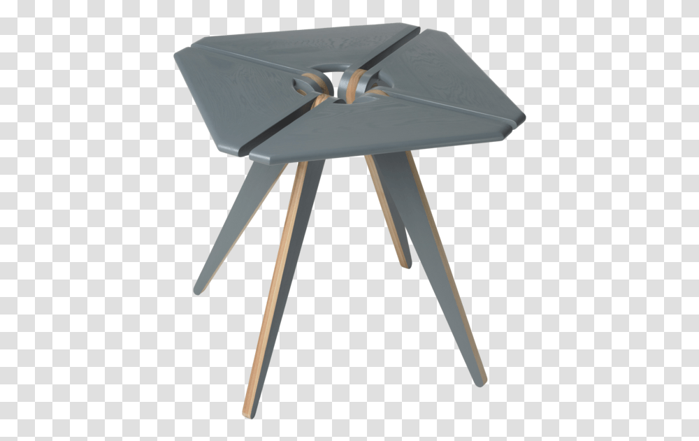 Nbfn Petalply 22squaresidetable Slate, Chair, Furniture, Tripod, Lamp Transparent Png