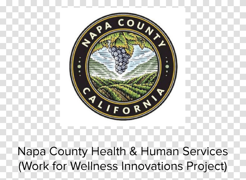 Nc Logo 01 Napa County California, Label, Vegetation Transparent Png