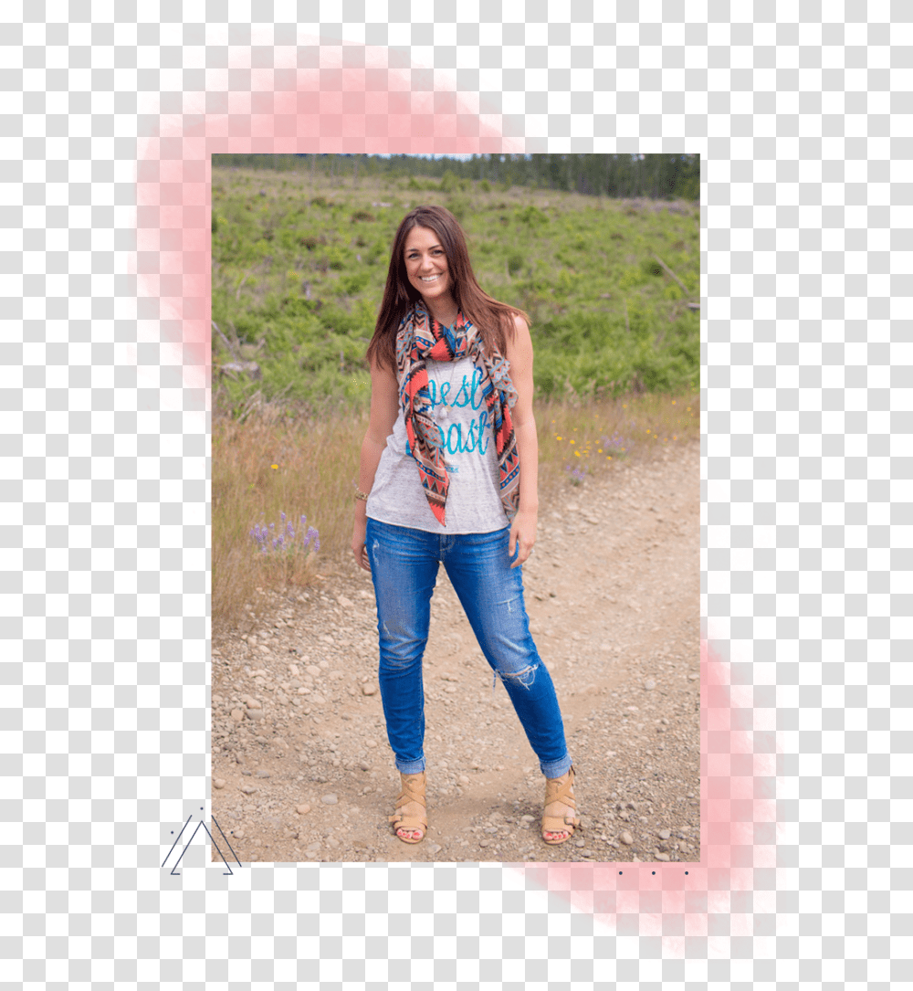 Nc Pic5 Girl, Jeans, Pants, Person Transparent Png