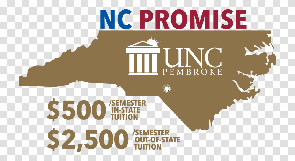 Nc Promise Beginning Fall 2018 500semester In State University Of North Carolina Tuition, Poster, Advertisement, Flyer, Paper Transparent Png