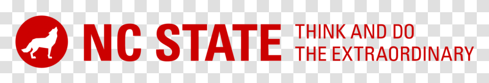 Nc State Think And Do The Extraordinary, Word, Label, Alphabet Transparent Png