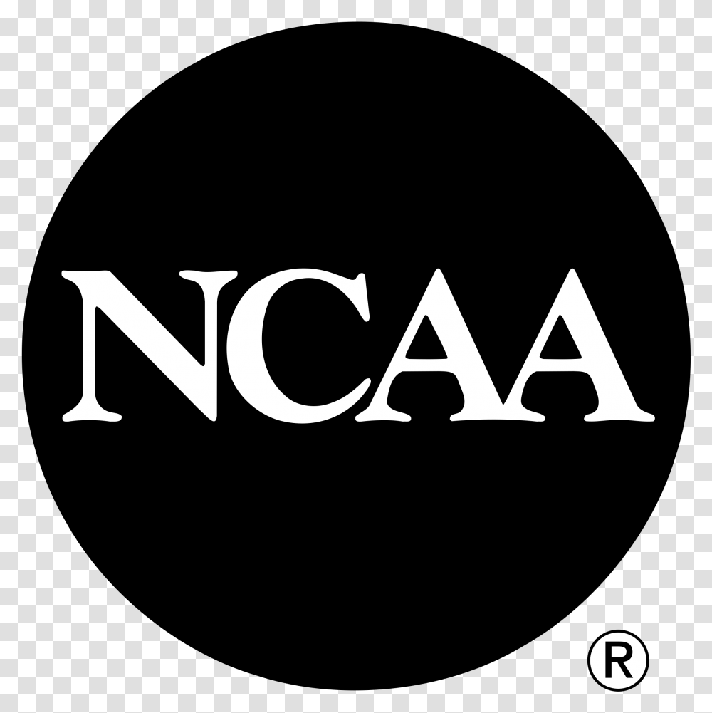 Ncaa Logo Black And White, Alphabet, Word Transparent Png