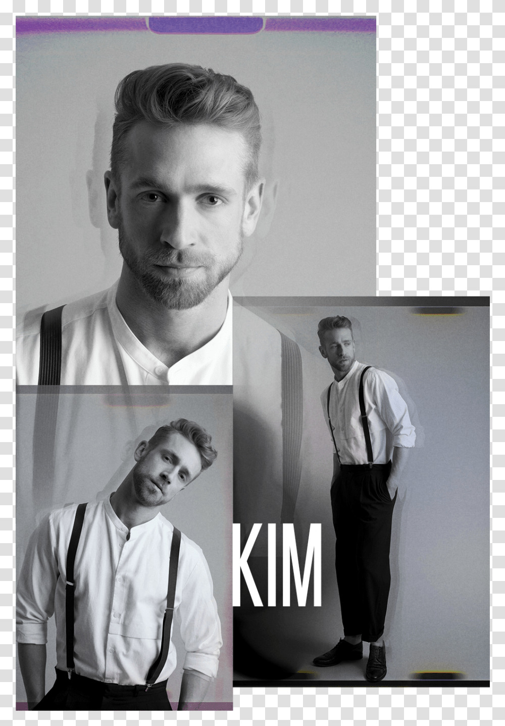 Nce Kim Site Collage 1 Gentleman, Person, Human, Suspenders Transparent Png
