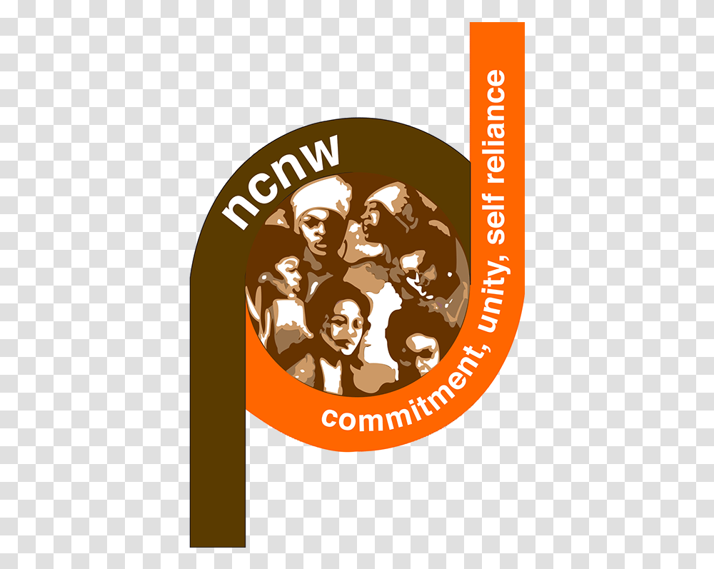Ncnw Remastered Logo On Behance National Council Of Negro Women, Label, Poster, Advertisement Transparent Png