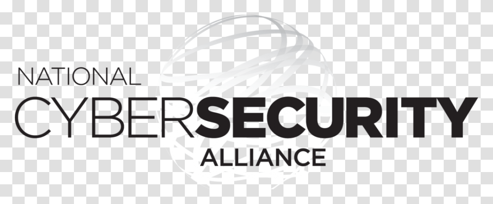 Ncsa Logo Black National Cyber Security Alliance, Stencil, Helmet, Apparel Transparent Png
