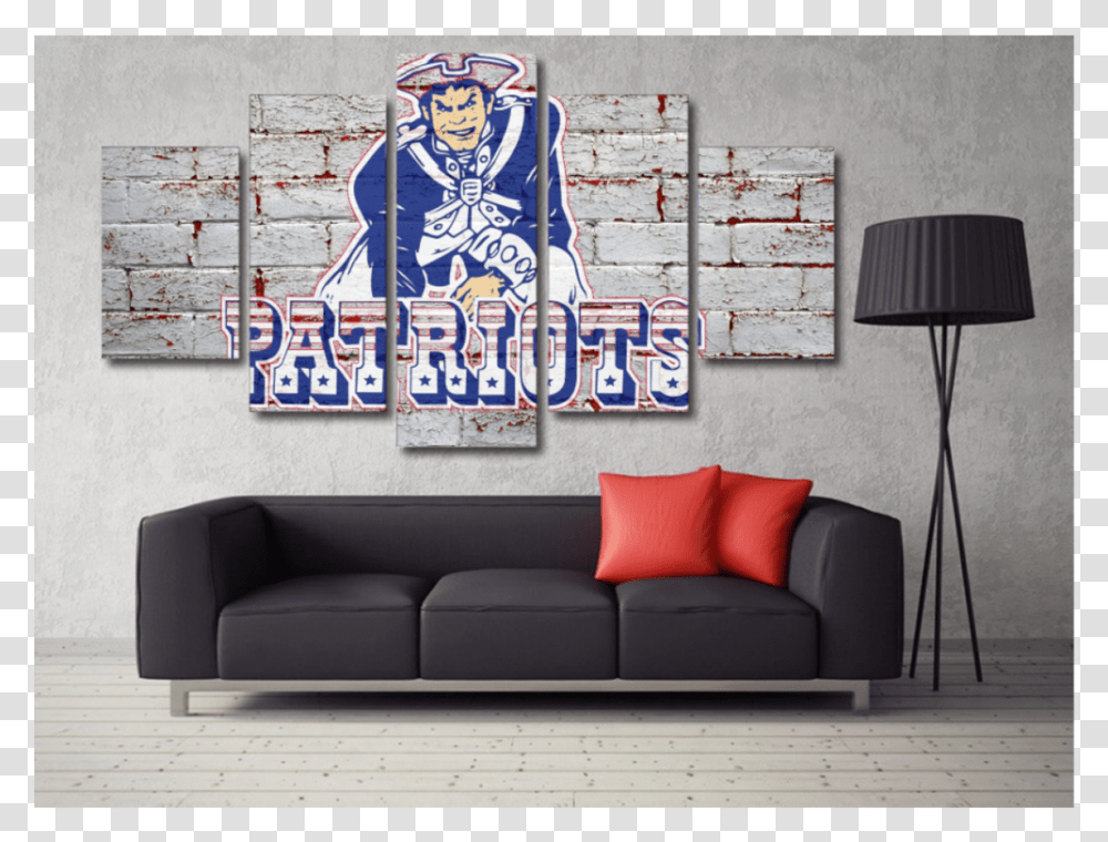 Ne Brick Wall Welder Wall Art, Couch, Furniture, Lamp, Person Transparent Png