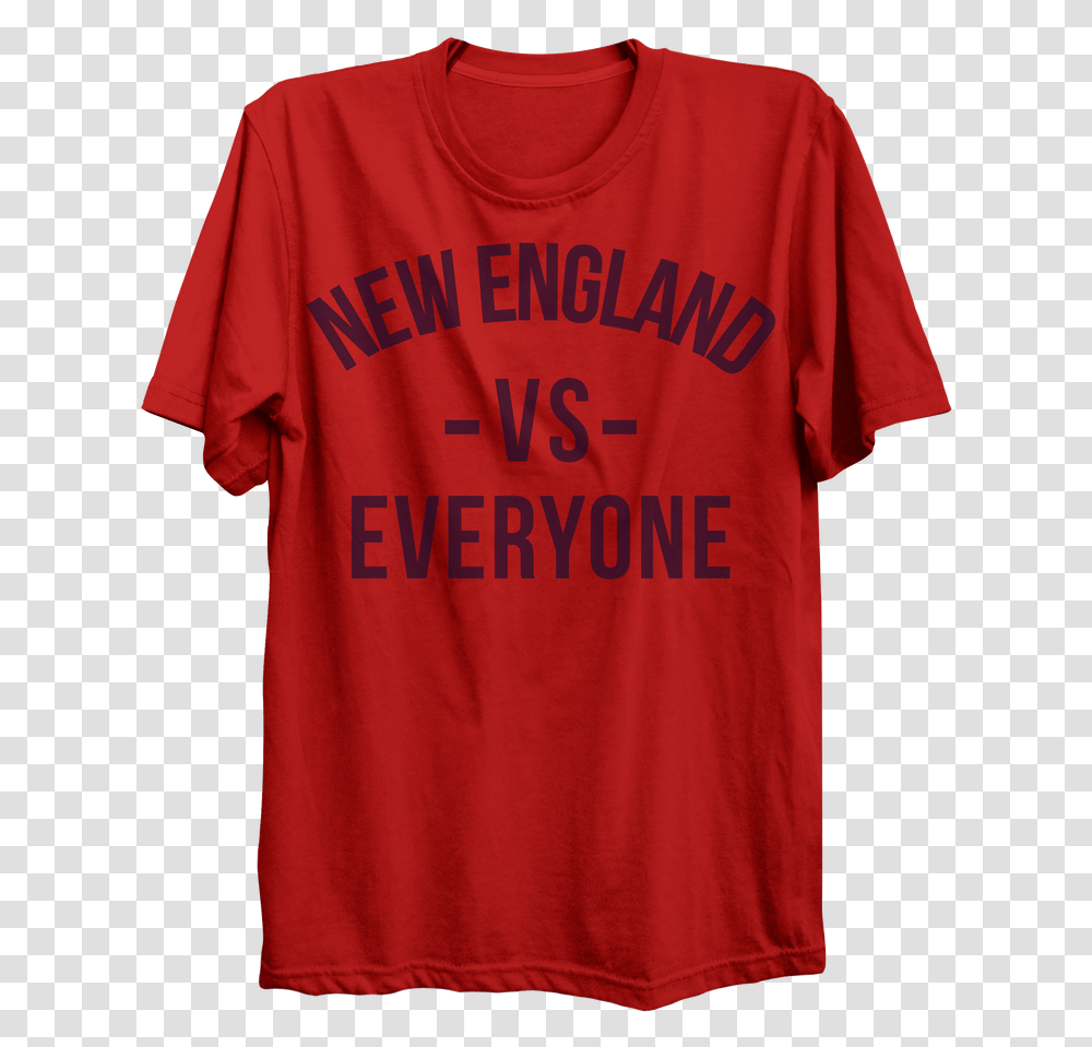Ne Vs Everyone Red T Shirt Fire In Their Eyes Edition Beware Of The Boogeymen Shirt, Clothing, Apparel, T-Shirt, Sleeve Transparent Png