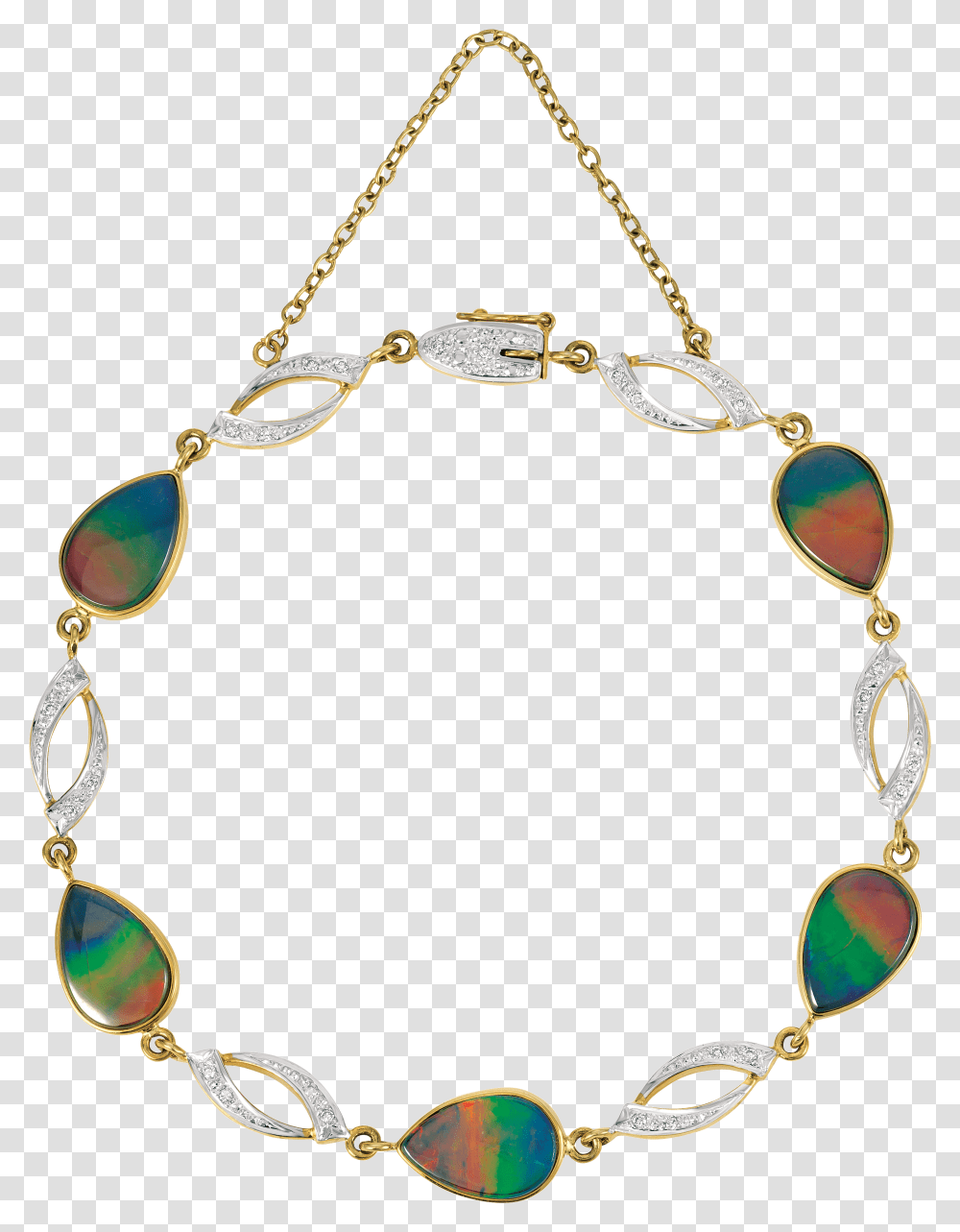 Nea 14k Yellow Gold Diamond Bracelet By Korite Ammolite Necklace, Accessories, Accessory, Gemstone, Jewelry Transparent Png