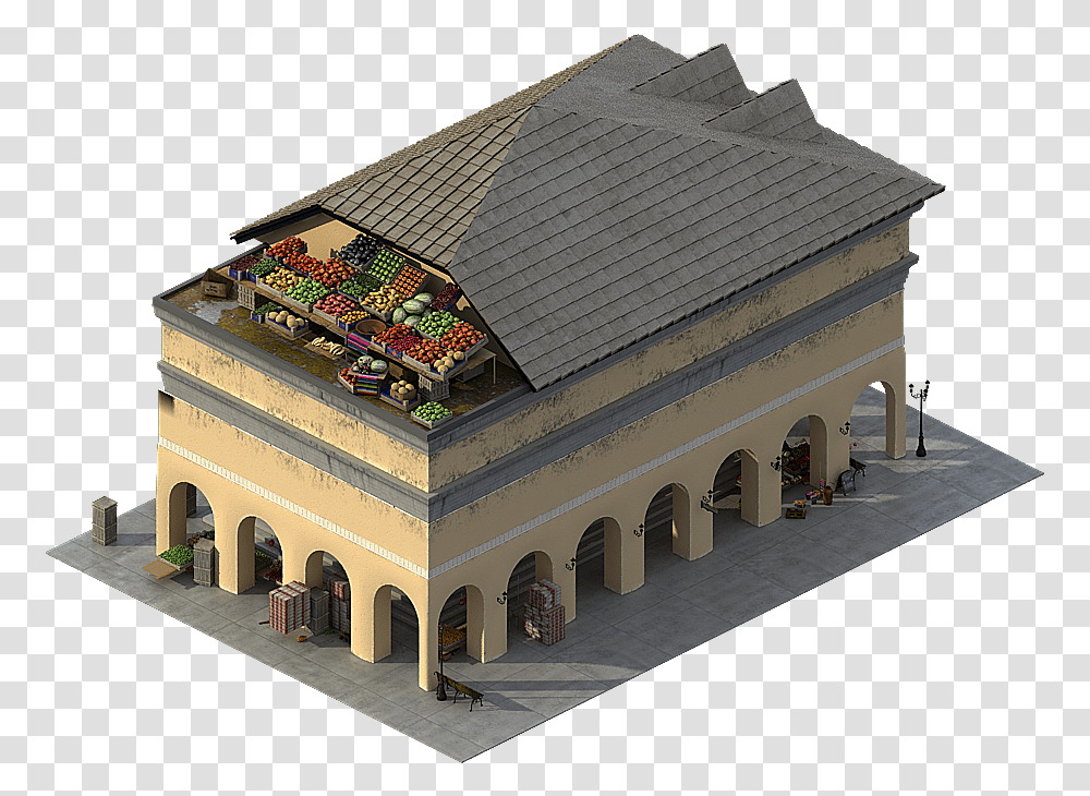 Near 3d Graphics For City Buildingsgrocery Store In Minecraft Download Buildings Free, Architecture, Roof, Outdoors, Housing Transparent Png