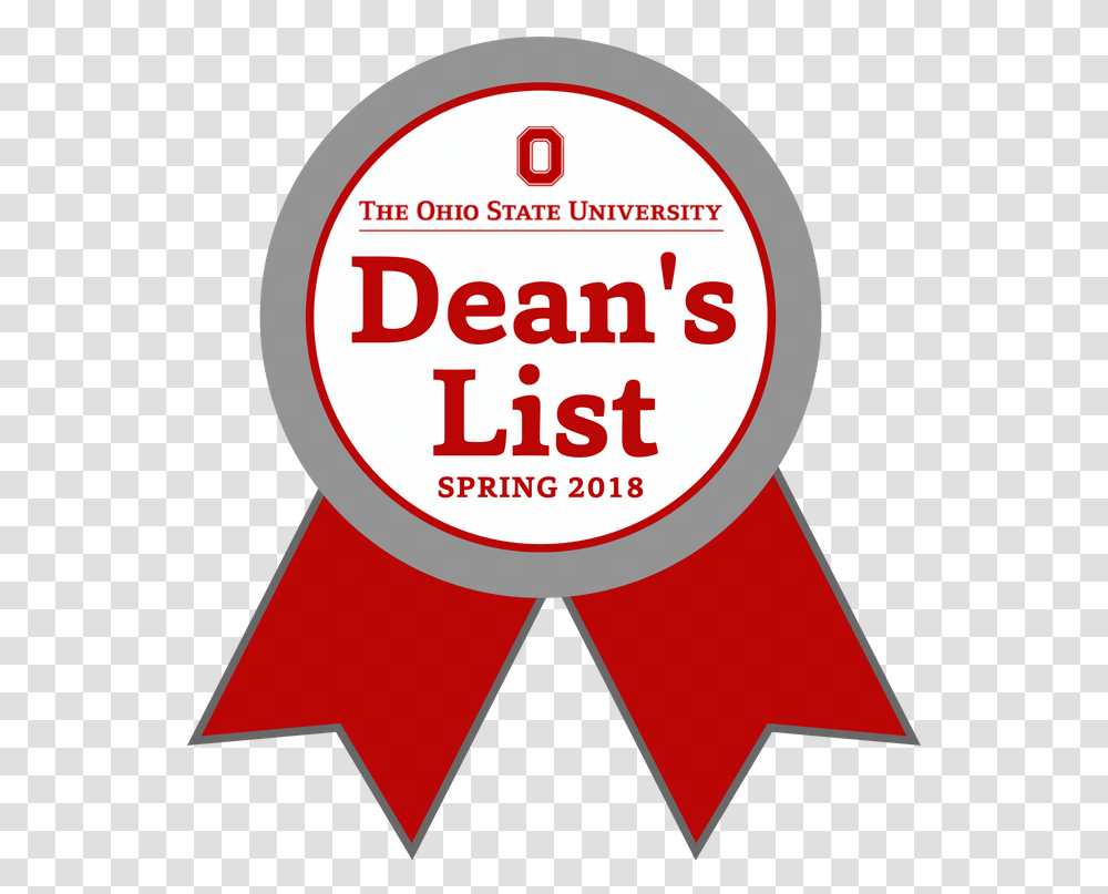 Nearly Ohio State Students Named To Dean's List Ohio State Dean's List, Logo, Trademark, Word Transparent Png