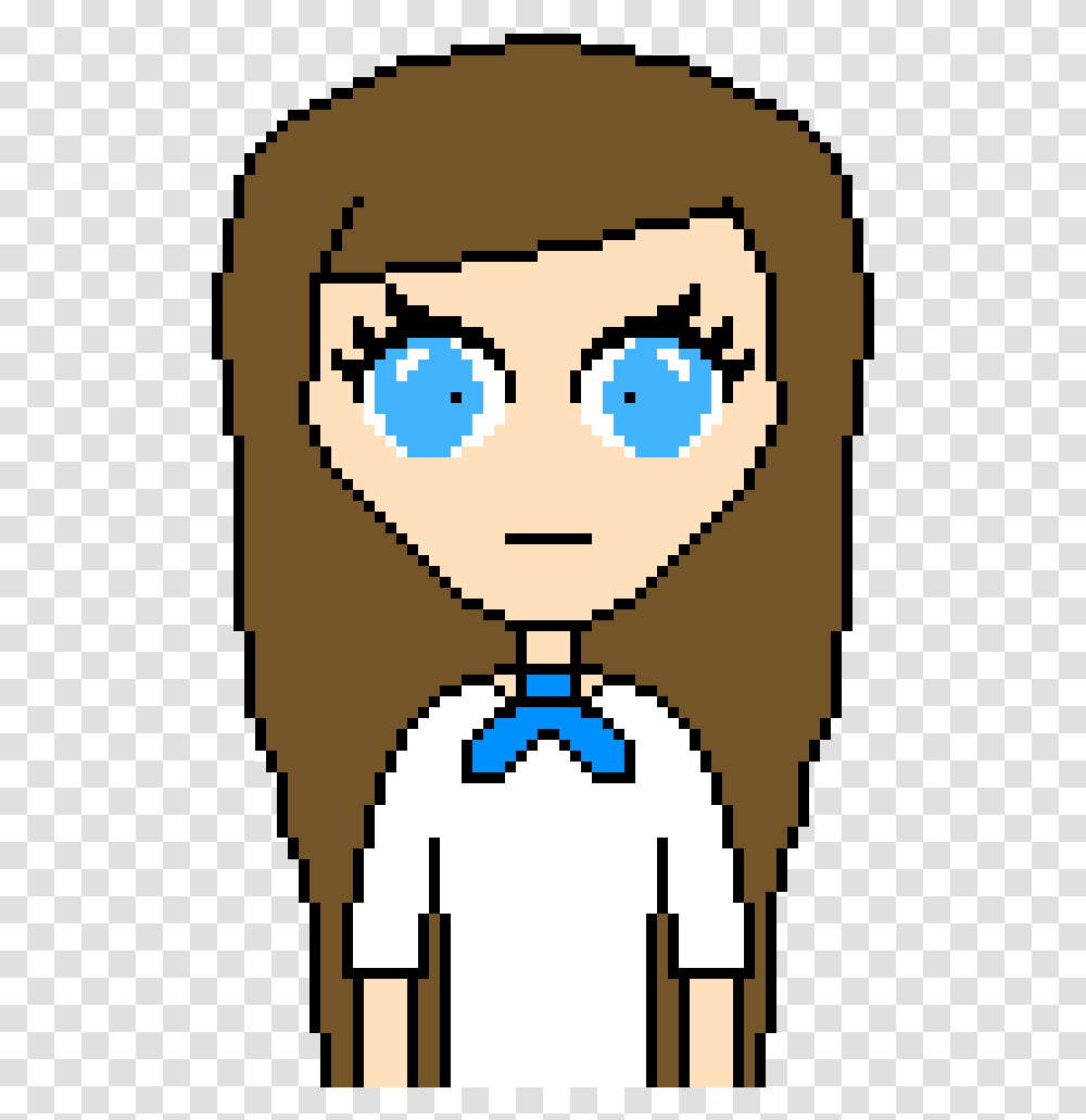 Nearly Get Hit By The Miss Fired Kamehameha Pixel Art Maker Main Character From Undertale, Cross, Rug, Tie, Accessories Transparent Png