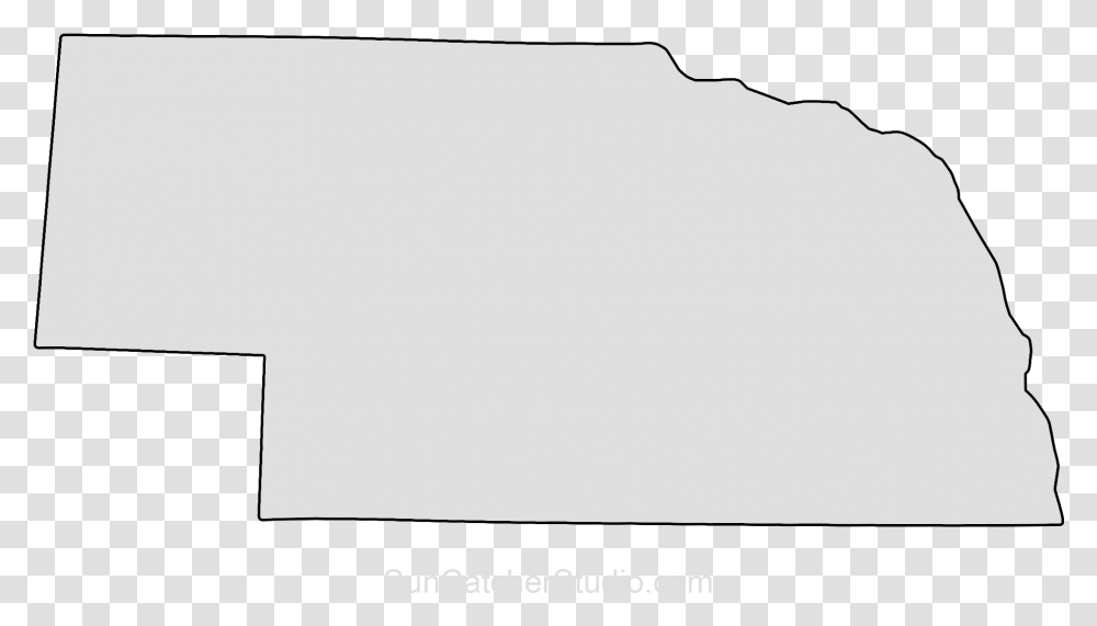 Nebraska Outline State Of Nebraska, Paper Transparent Png