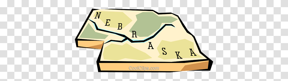 Nebraska State Map Royalty Free Vector Clip Art Illustration, Nature, Outdoors, Field Transparent Png