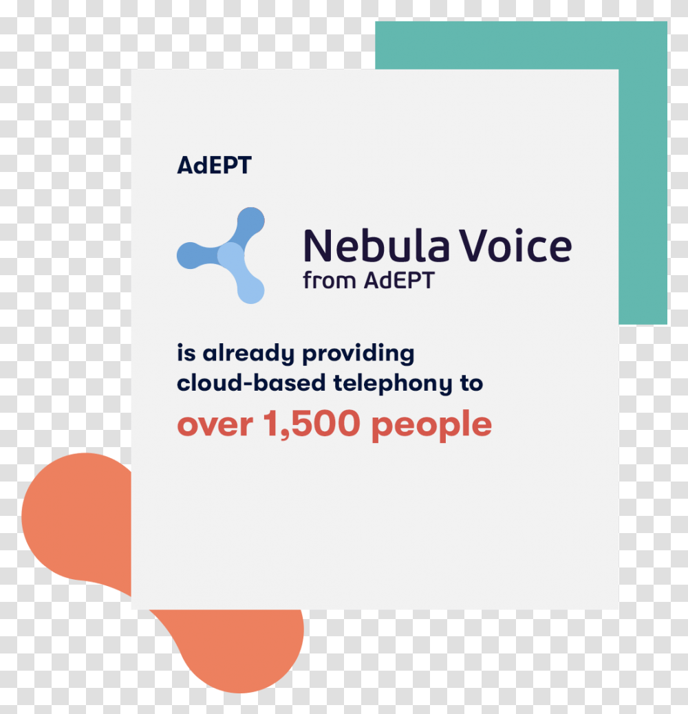 Nebula Voice Adept Vertical, Text, Paper, Business Card, Advertisement Transparent Png