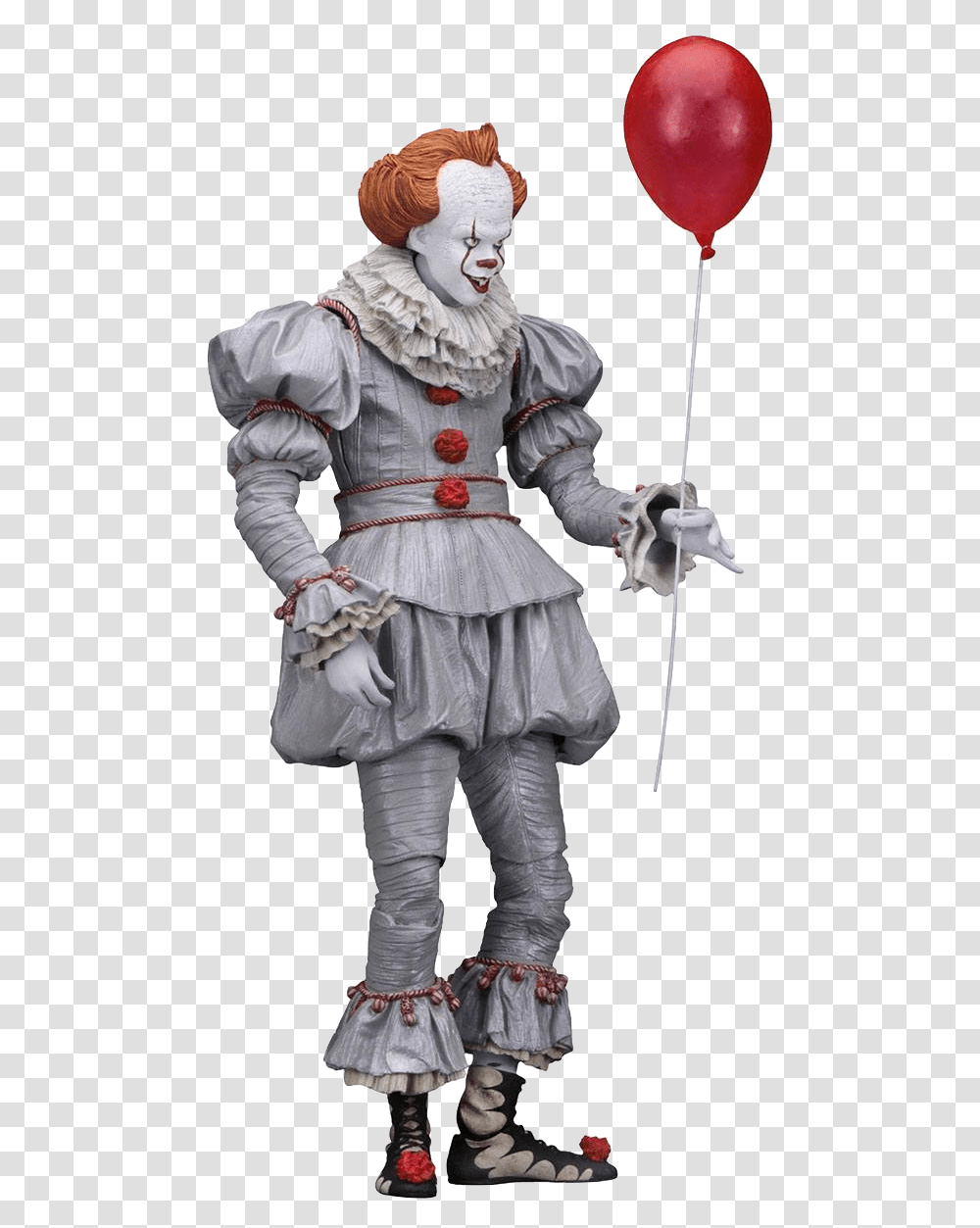 Neca 2017 It Pennywise Figure Toyslife Action Figure Pennywise, Person, Human, Astronaut, Dish Transparent Png
