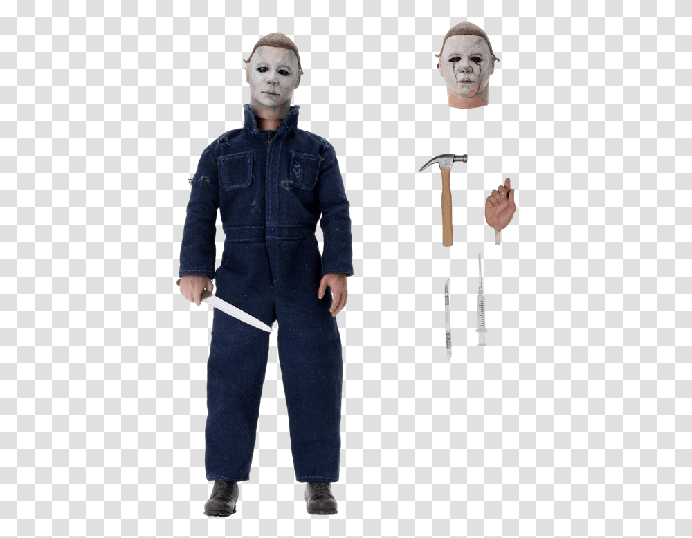 Neca Clothed Michael Myers, Suit, Overcoat, Person Transparent Png