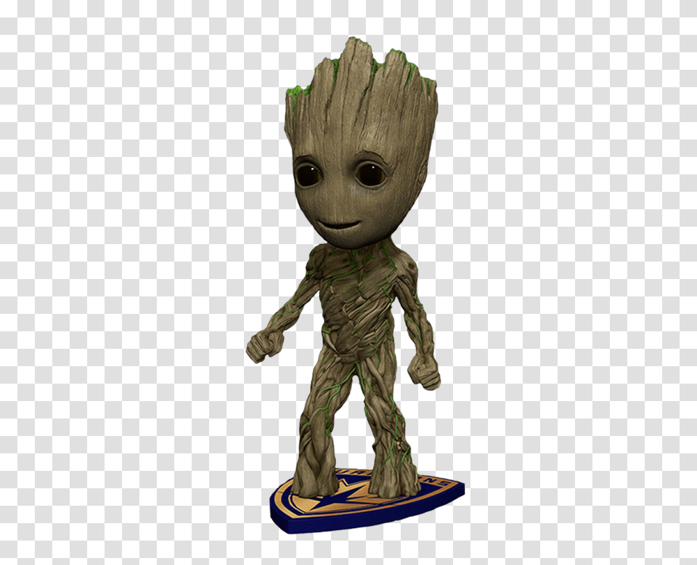 Neca Marvel Guardians Galaxy Vol Groot Solar Powered Body, Alien, Toy, Head, Green Transparent Png