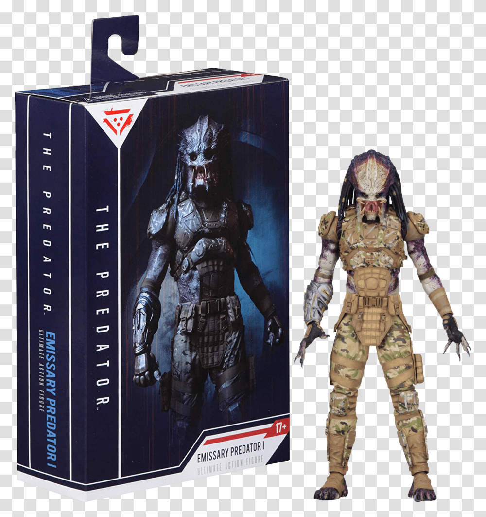 Neca Predator Ultimate Emissary, Person, Human, Box, Armor Transparent Png