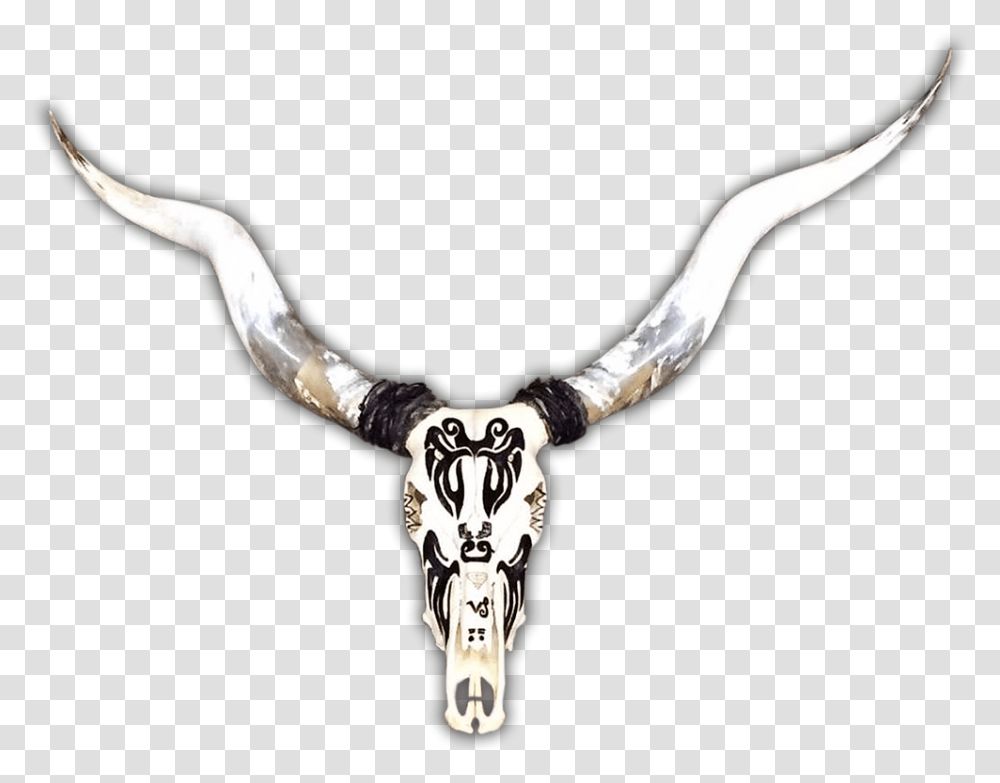 Necklace, Antler, Longhorn, Cattle, Mammal Transparent Png