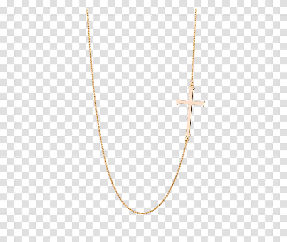 Necklace, Arrow, Cross, Bow Transparent Png