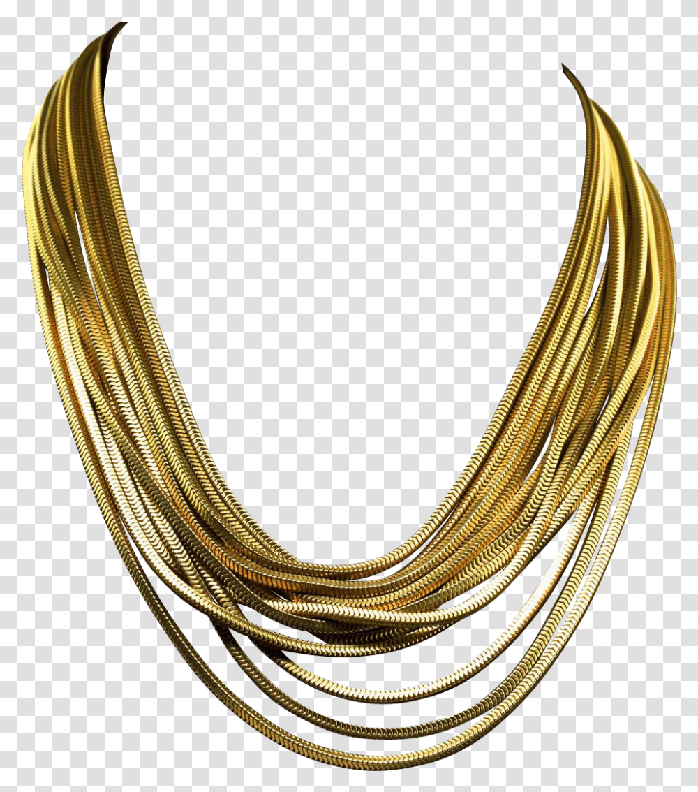 Necklace Clipart Neckline Picture 1726220 Gold Chain, Accessories, Accessory, Jewelry, Snake Transparent Png