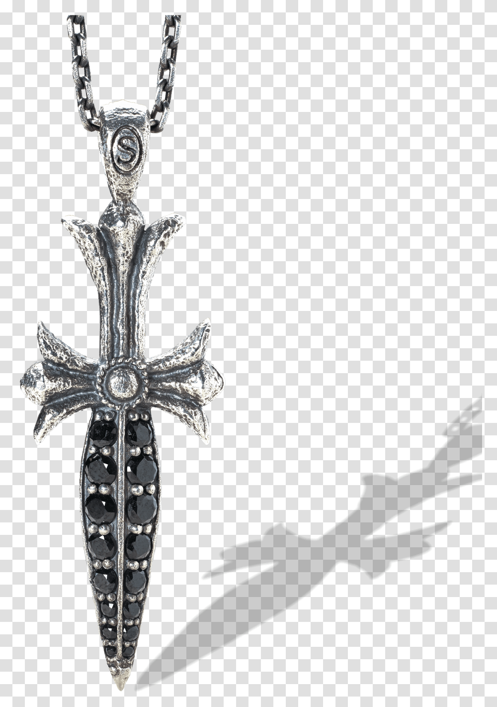 Necklace, Cross, Pendant, Diamond Transparent Png