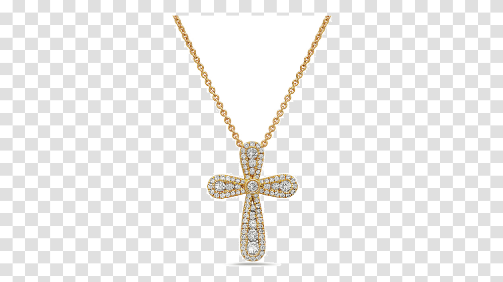 Necklace, Cross, Pendant, Jewelry Transparent Png