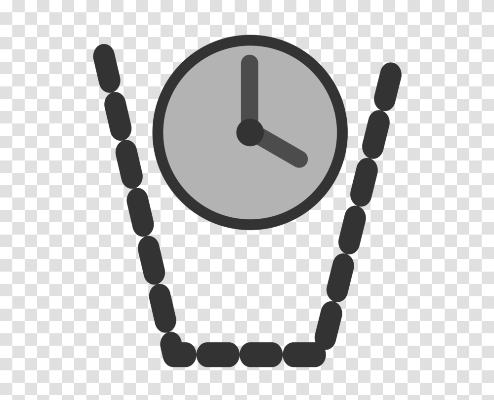 Necklace Earring Drawing The Head And Hands Rubbish Bins Waste, Analog Clock, Scale Transparent Png