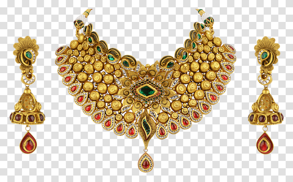 Necklace Jewellery Set Download Image Arts Gold Jewellery Set, Accessories, Accessory, Jewelry, Ornament Transparent Png