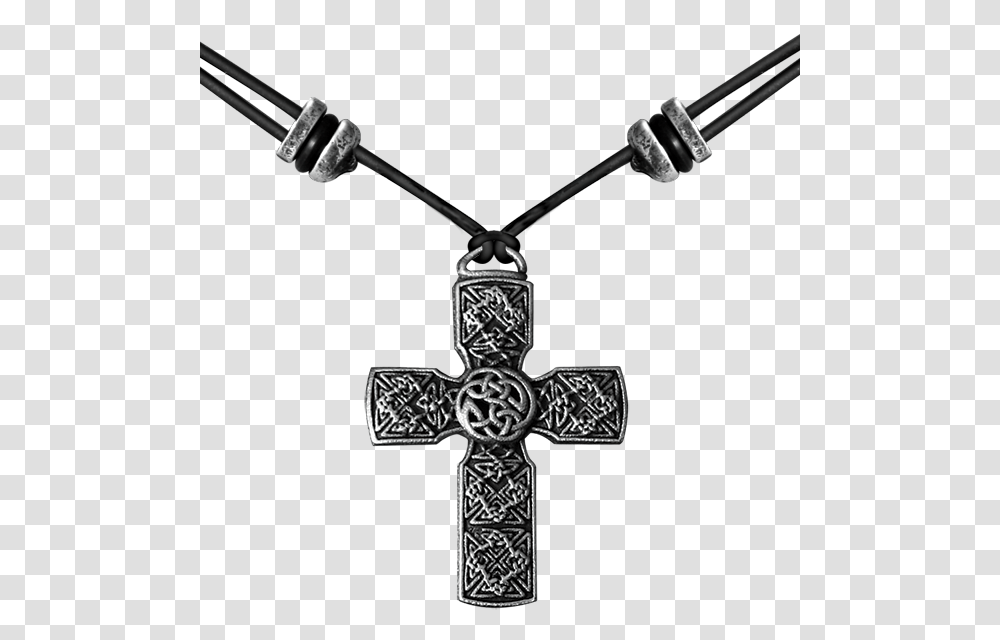 Necklace Silver Oak Ranger's Apprentice Oak Leaf Sketch, Cross, Crucifix, Pendant Transparent Png