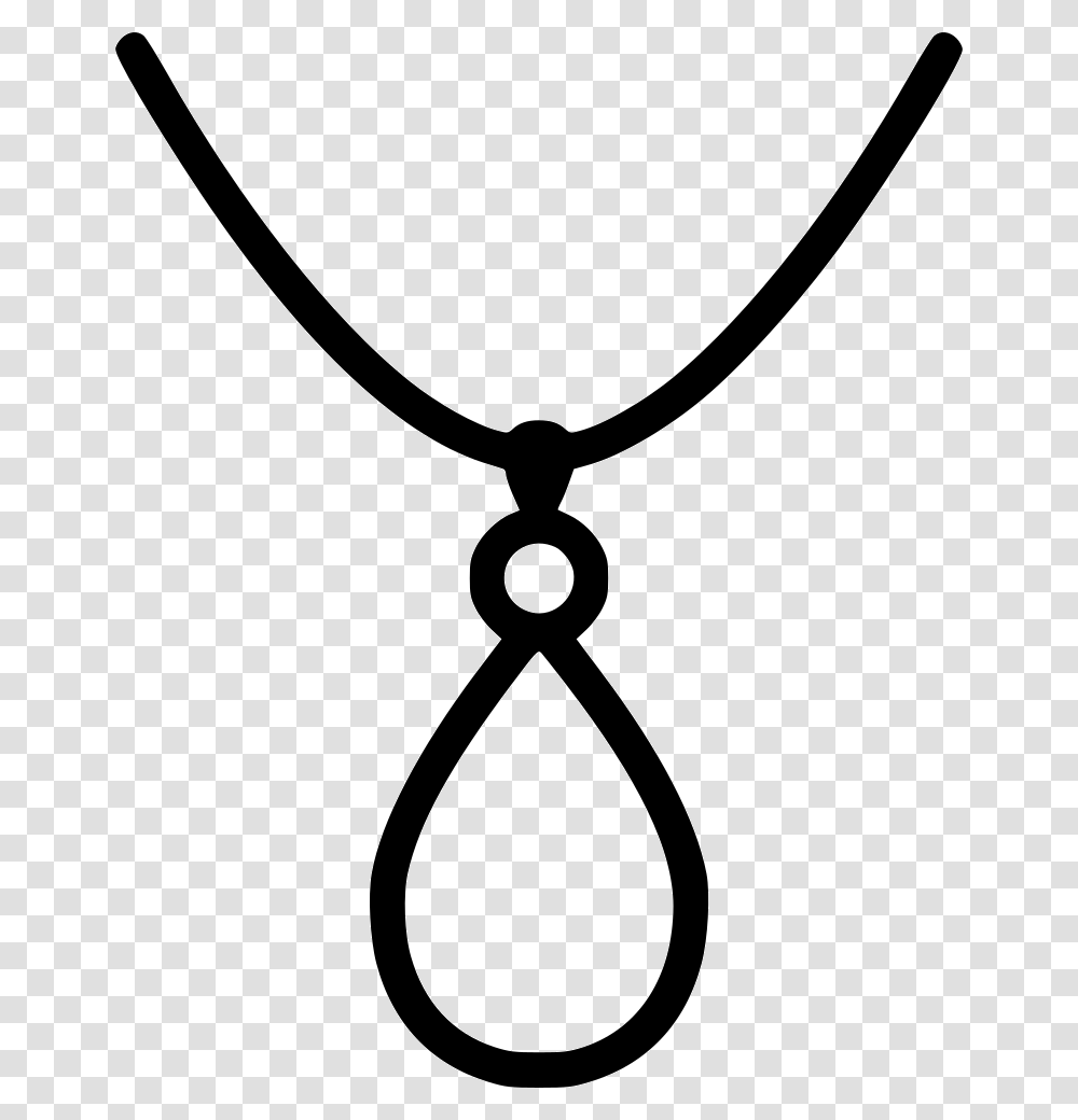 Necklace Svg Man Jewelry Icon, Pendant, Scissors, Blade, Weapon Transparent Png