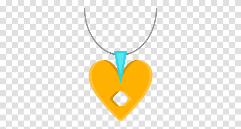 Necklace With Heart Pendant Vector & Svg Colar Vector Transparent Png