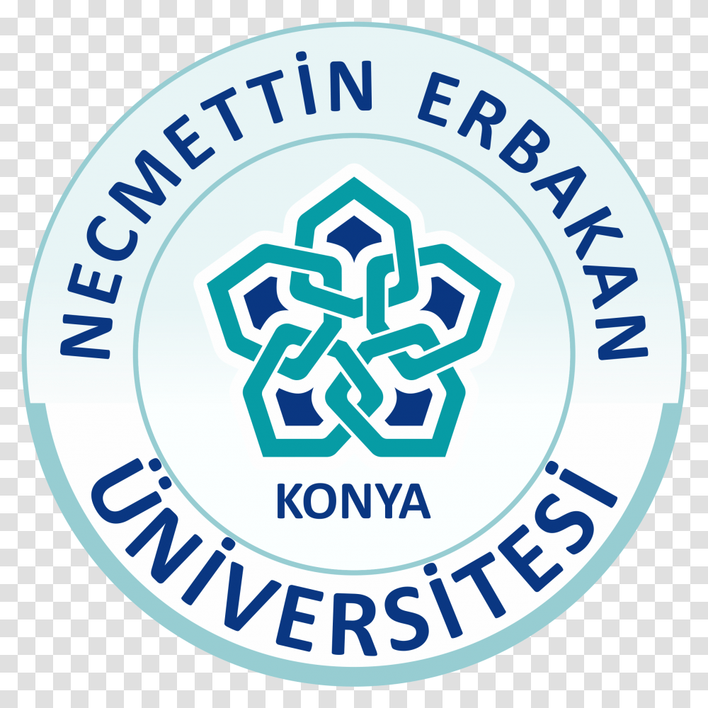 Necmettin Erbakan University Circle, Logo, Symbol, Trademark, Text Transparent Png