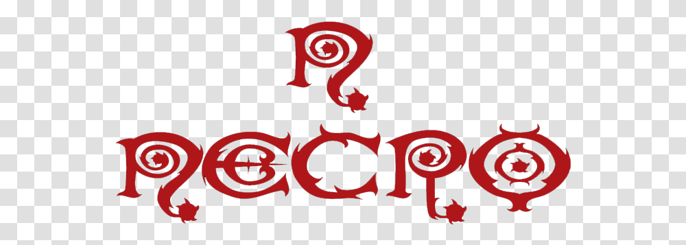 Necro Logos Necro Logo, Text, Alphabet, Symbol, Poster Transparent Png