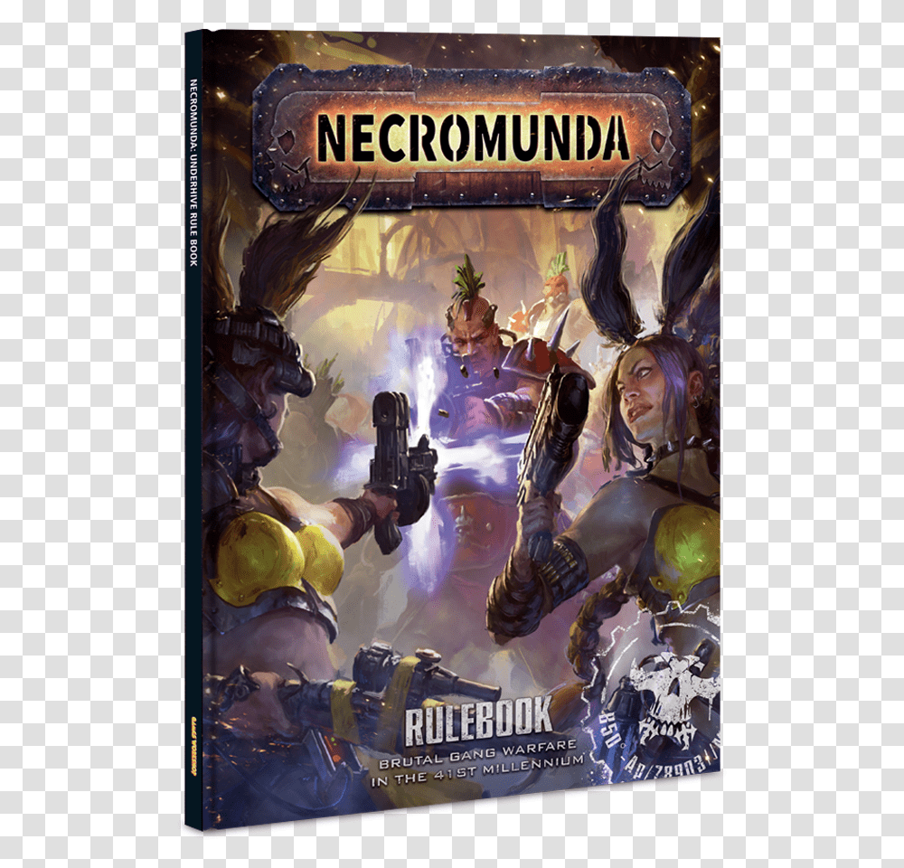 Necromunda Rulebook Pdf, Poster, Advertisement, Person, Human Transparent Png