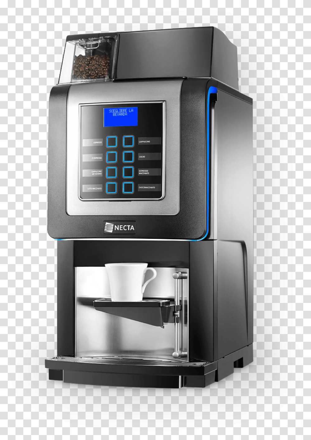 Necta Korinto Prime Fresh Milk, Machine, Appliance, Coffee Cup, Beverage Transparent Png
