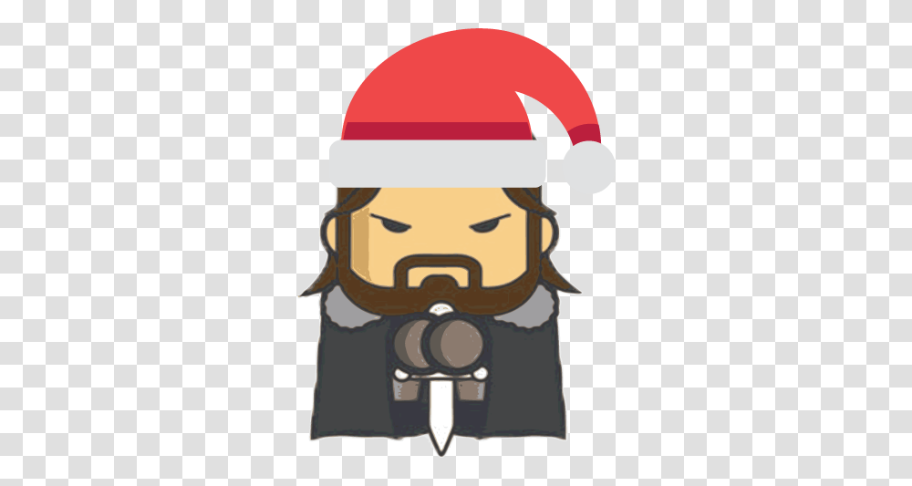 Ned Starkchristmashat Sme Assistant Social Media Seo Game Of Thrones Vectorial Art, Face, Photography, Chef, Label Transparent Png