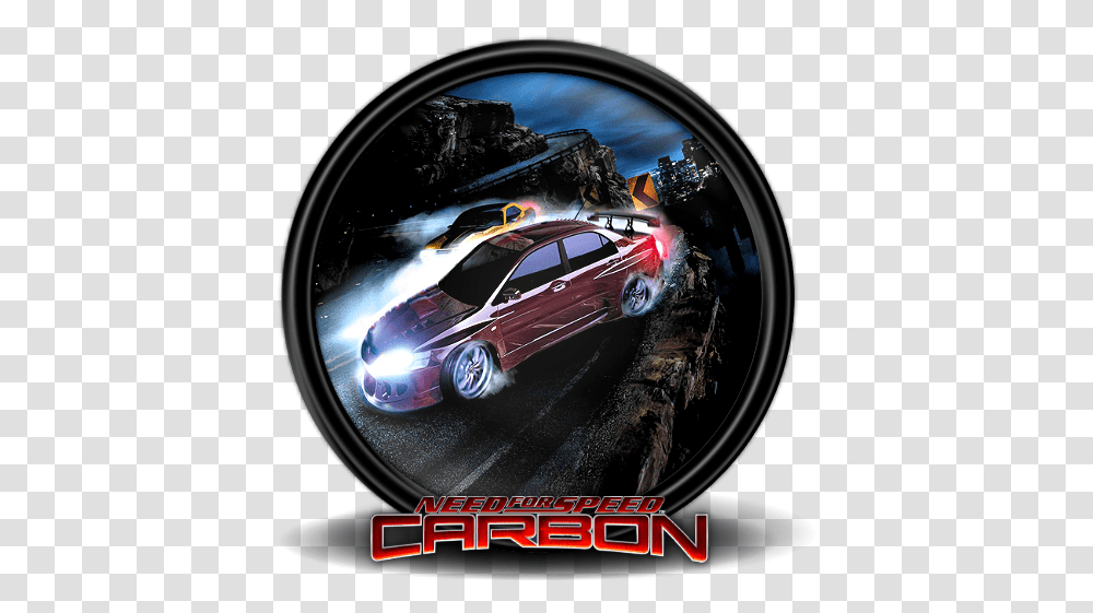 Need For Speed Carbon New 1 Icon Need For Speed Carbon Icon, Vehicle, Transportation, Automobile, Wheel Transparent Png