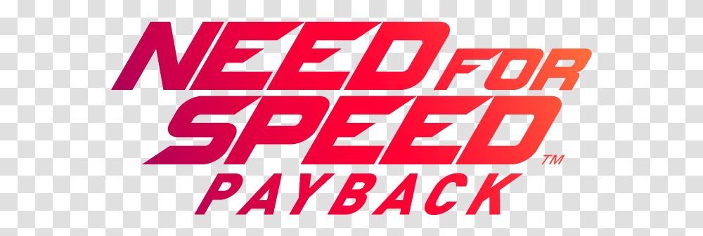 Need For Speed Logo Image Need For Speed Payback Render, Word, Alphabet, Label Transparent Png