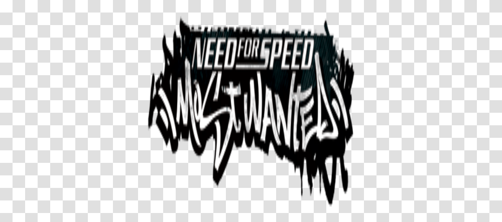 Need For Speed Most Wanted 2005 Logo Roblox, Text, Label, Handwriting, Calligraphy Transparent Png