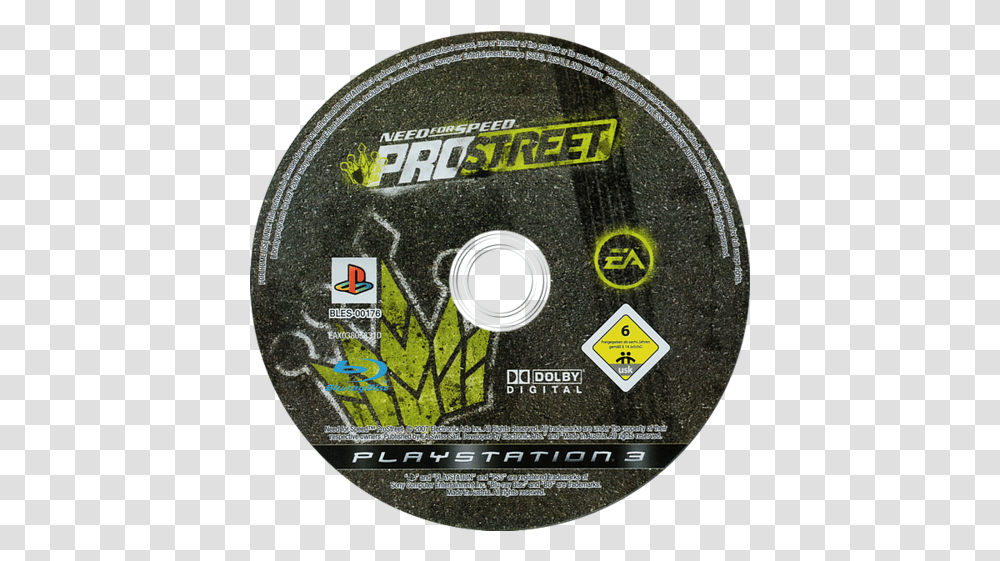 Need For Speed Prostreet Need For Speed Pro Street Ps2 Cd, Disk, Dvd Transparent Png