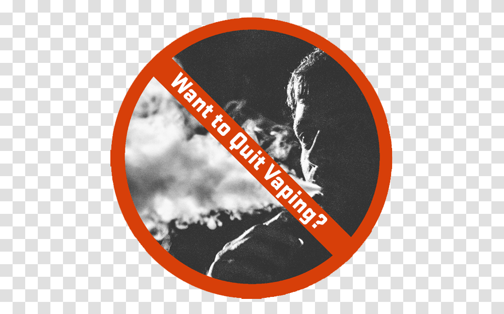 Need Help To Quit Vaping Vaping Problem, Label, Nature, Outdoors Transparent Png