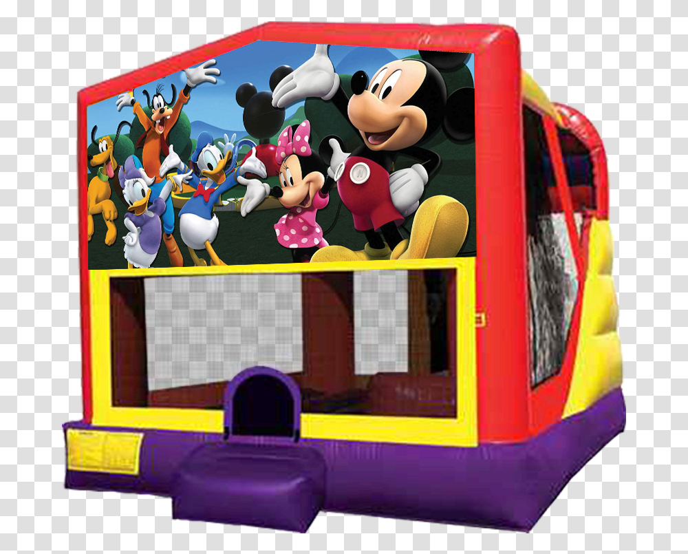 Need Mickey Mouse Themed Plates Napkins And Party Elena Of Avalor Bounce House, Toy, Inflatable Transparent Png