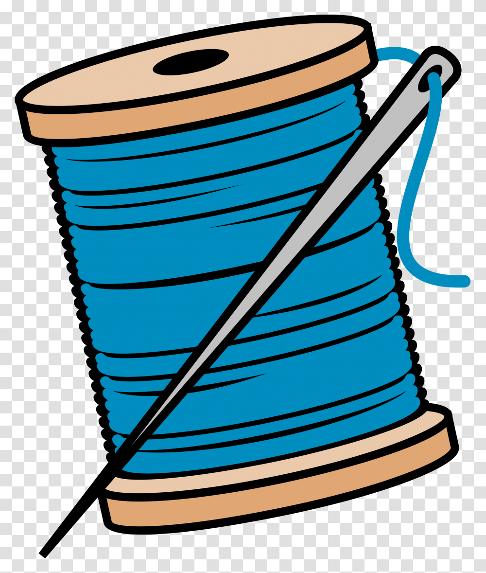 Needle And Thread Thread And Needle Clipart, Bucket, Mixer, Appliance Transparent Png
