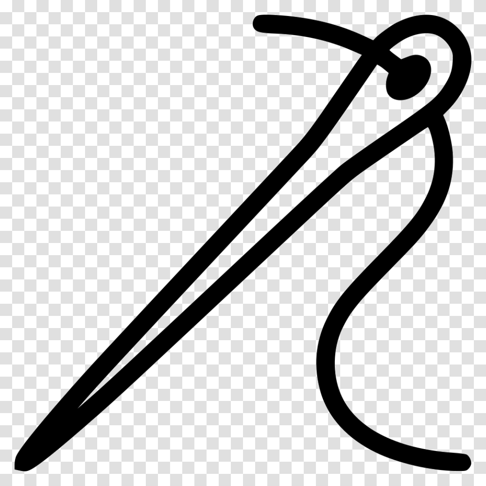 Needle, Bow, Leisure Activities, Stencil, Cutlery Transparent Png